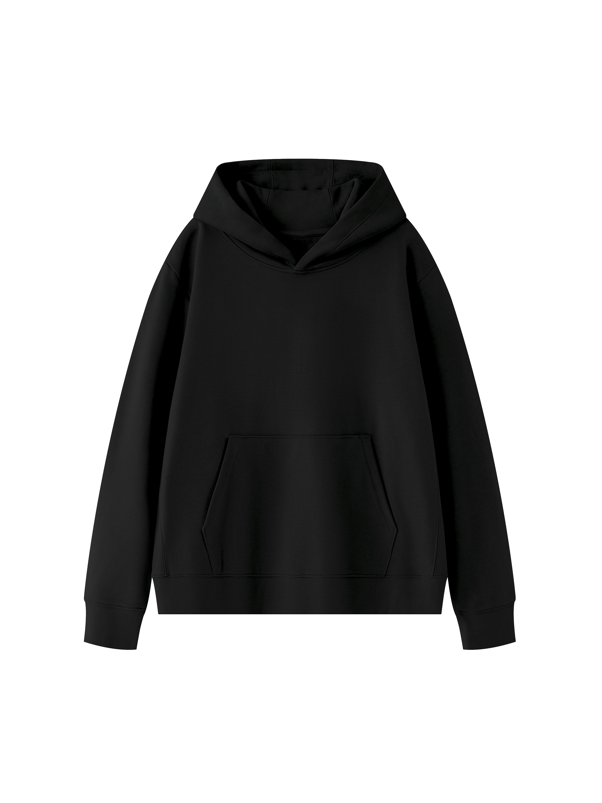 Unisex Pullover Hoodie — Black