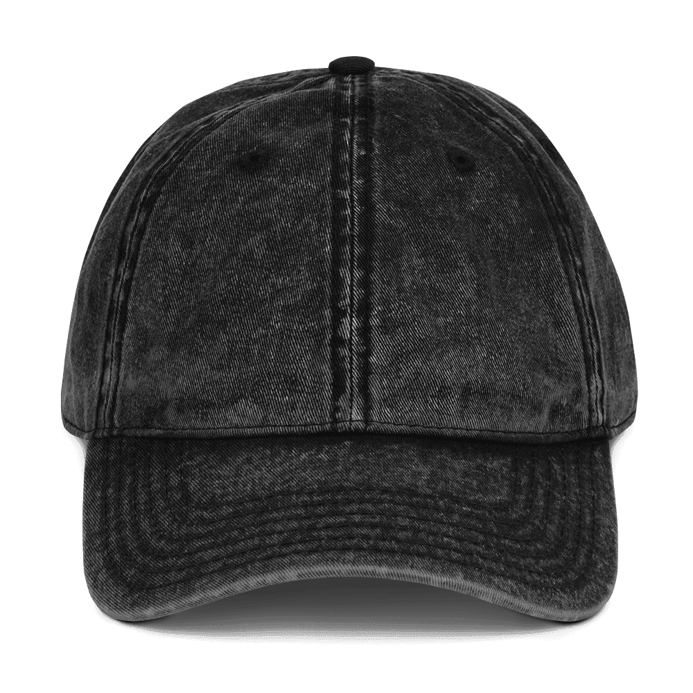 Custom Vintage Washed Dad Cap — Hats
