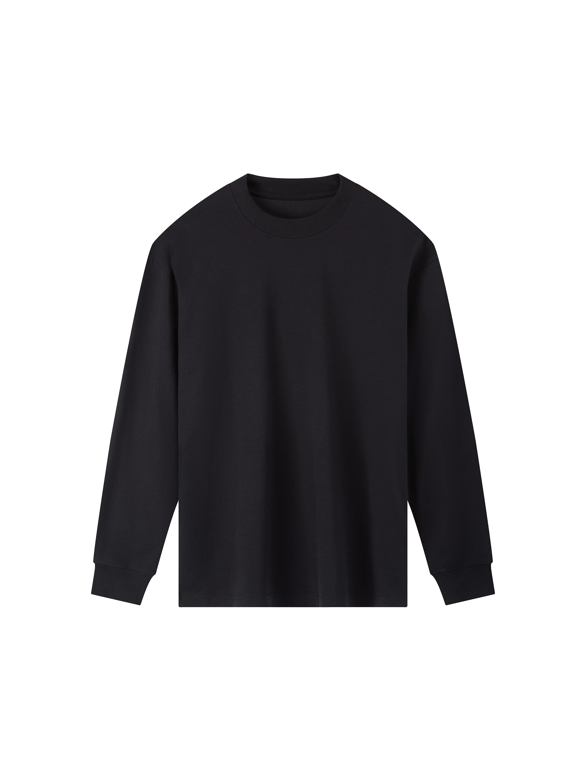 Custom Essential Crewneck Long-Sleeve T-Shirt — T-Shirts