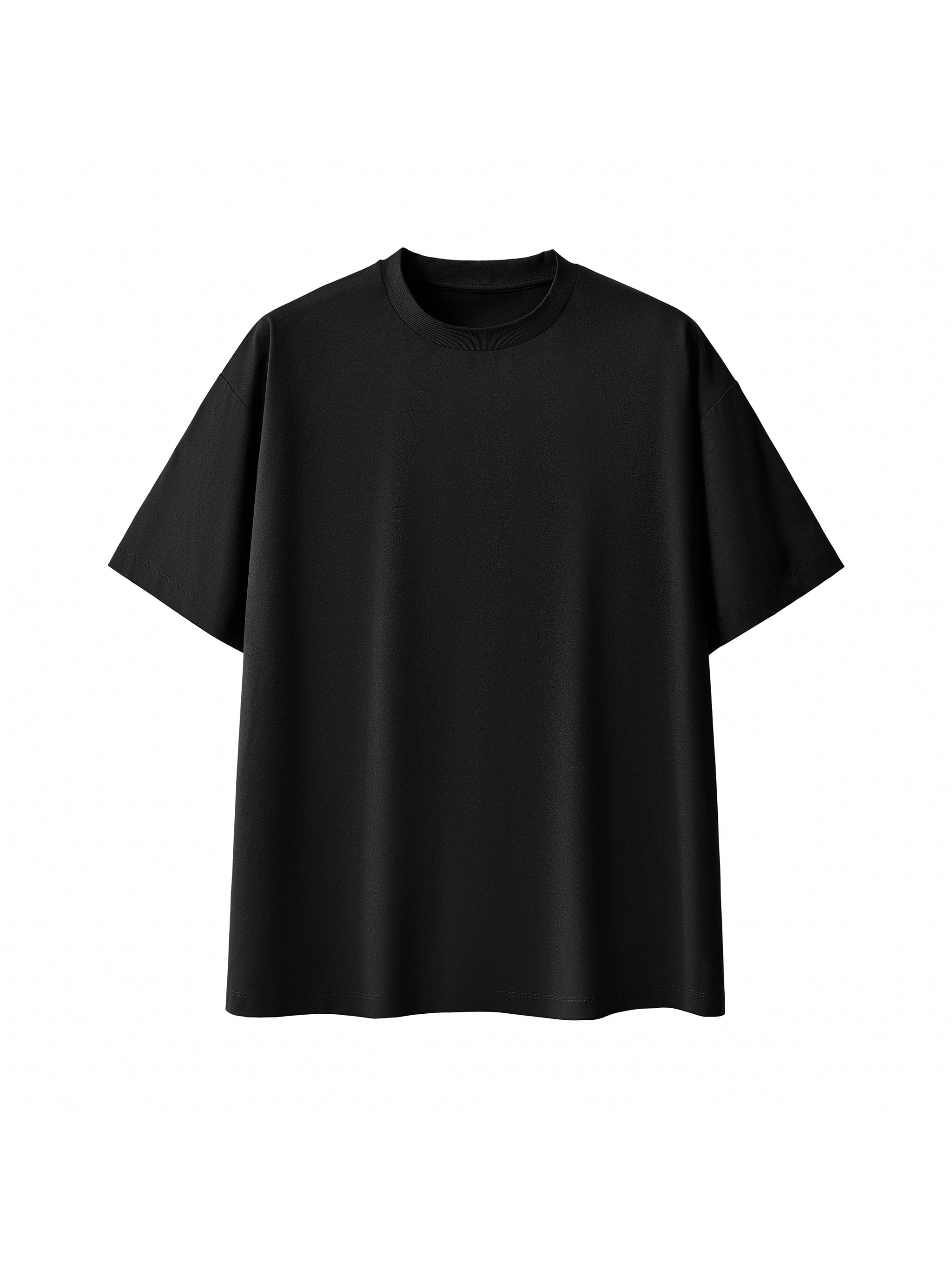 Unisex Lightweight Oversized T-Shirt — Black