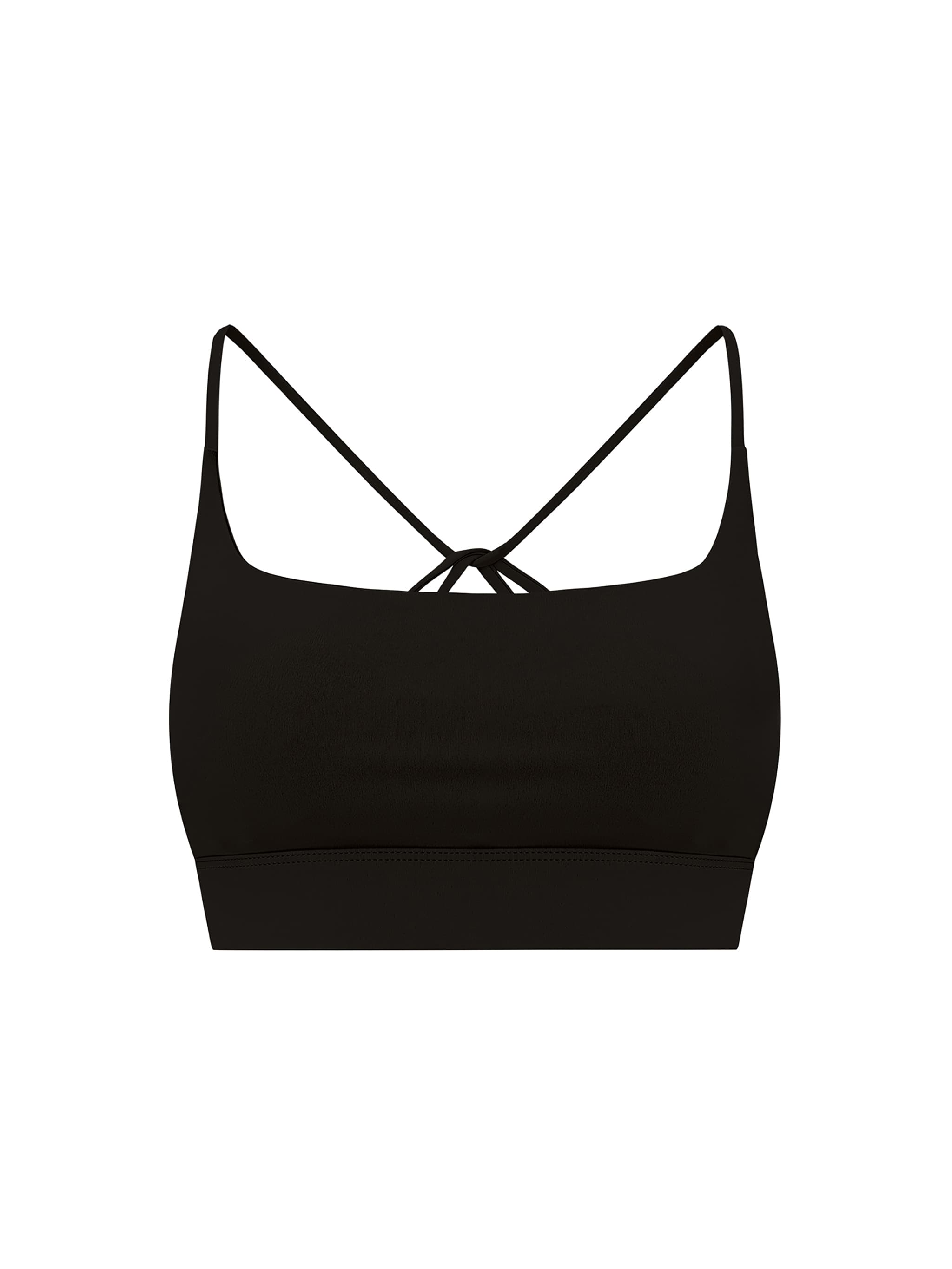 Custom Strappy Criss Cross Sports Bra — Activewear