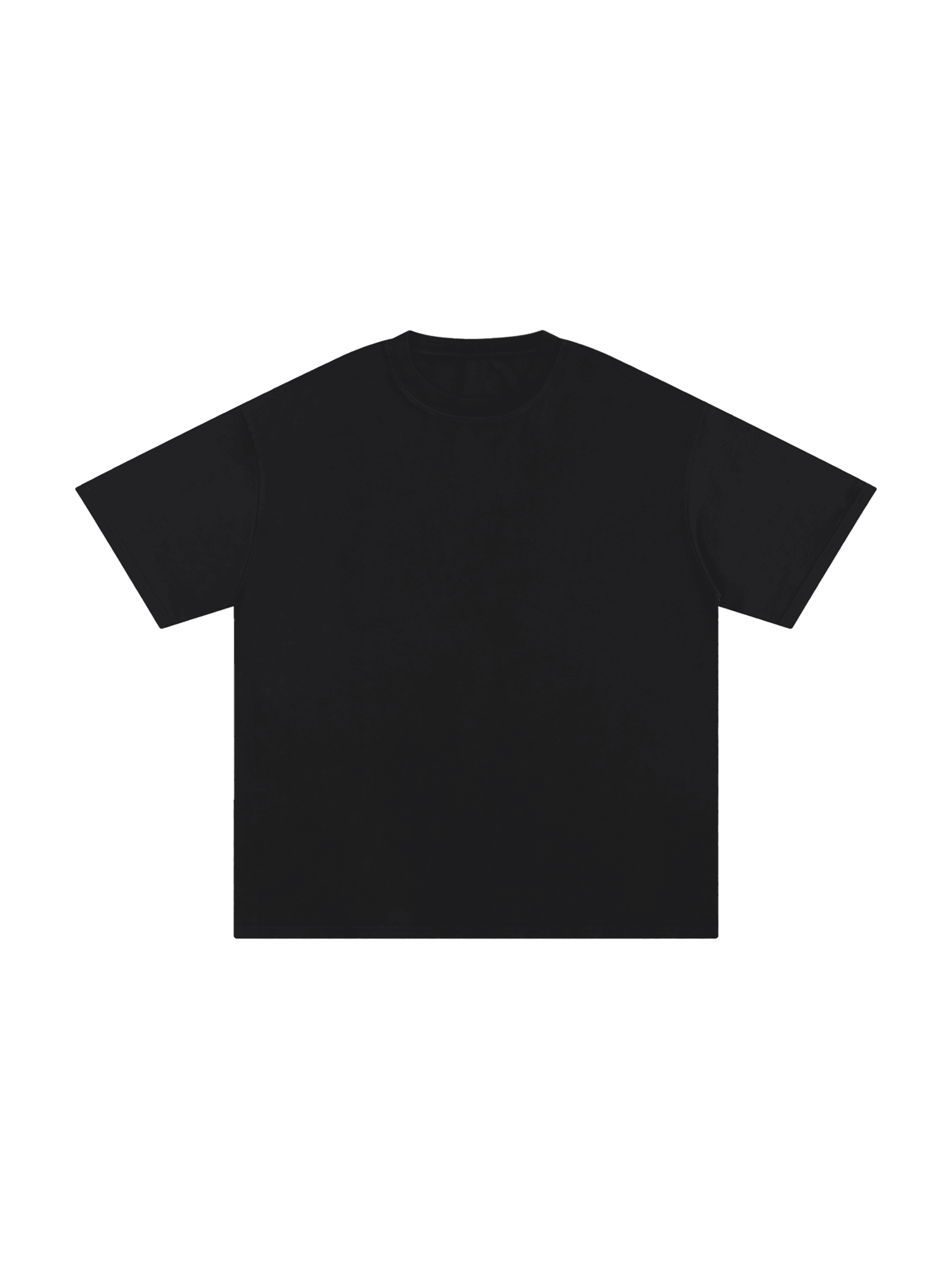 Pure Cotton T-Shirt — Black