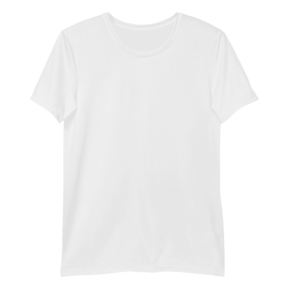 Women's Athletic All-Over Print T-Shirt — Flat lay · 2 · front
