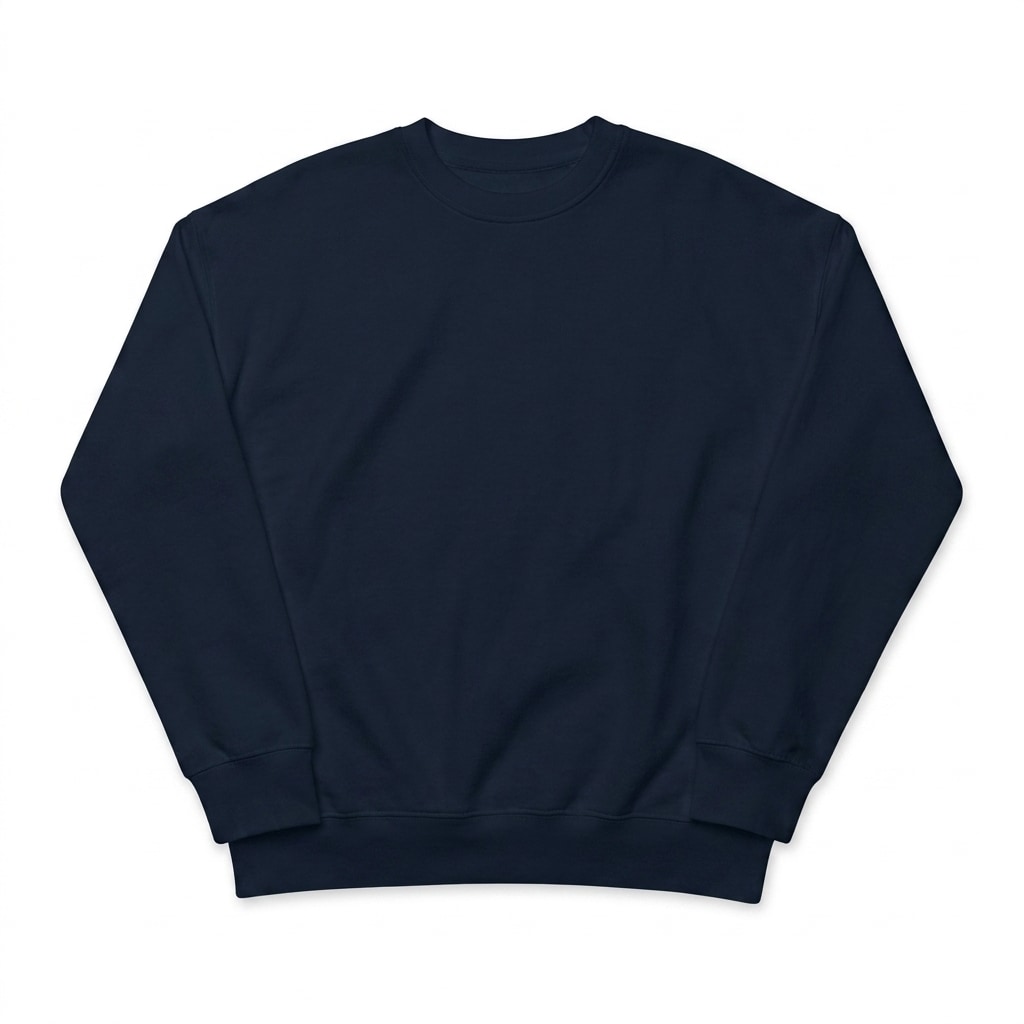Organic Oversized Crewneck Sweatshirt — hero product shot