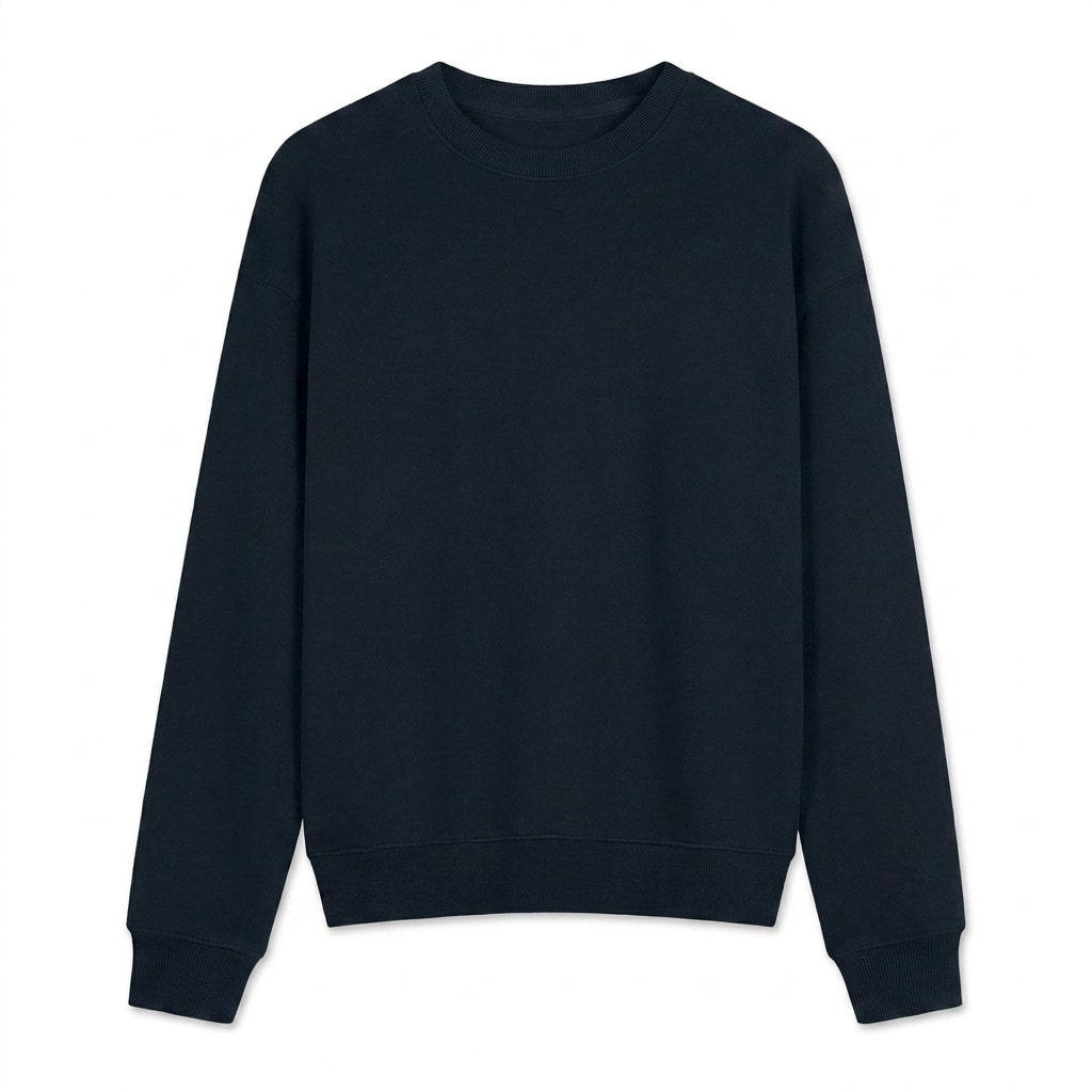 Oversized Drop Shoulder Crewneck Sweatshirt — hero product shot
