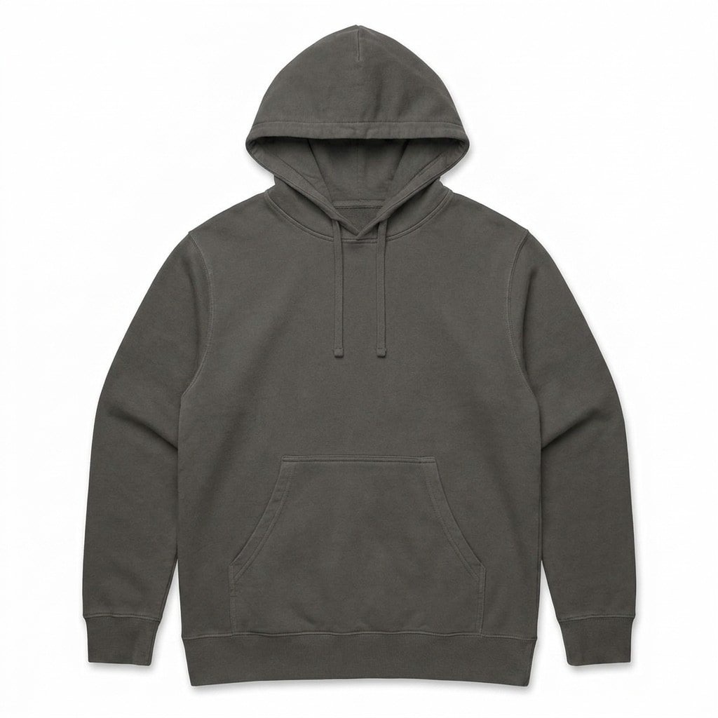 Pigment-Dyed Pullover Hoodie — hero product shot