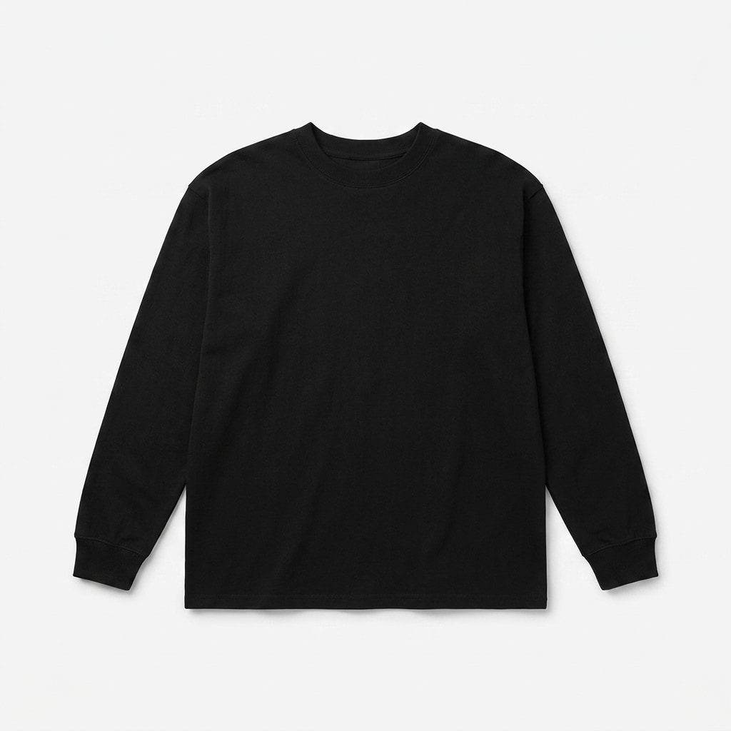 Premium Heavyweight Long Sleeve Shirt — hero product shot