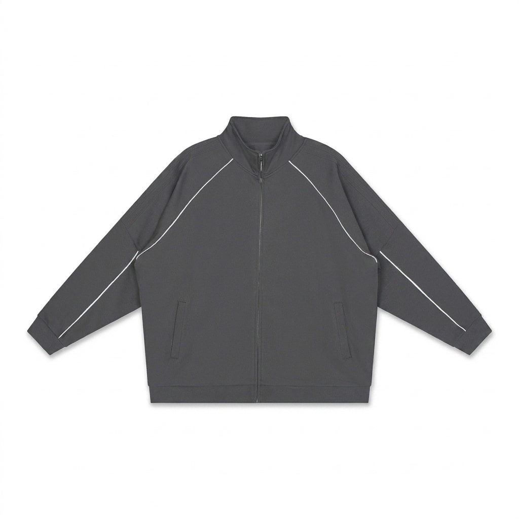 Reflection Striped Raglan Jacket — hero product shot