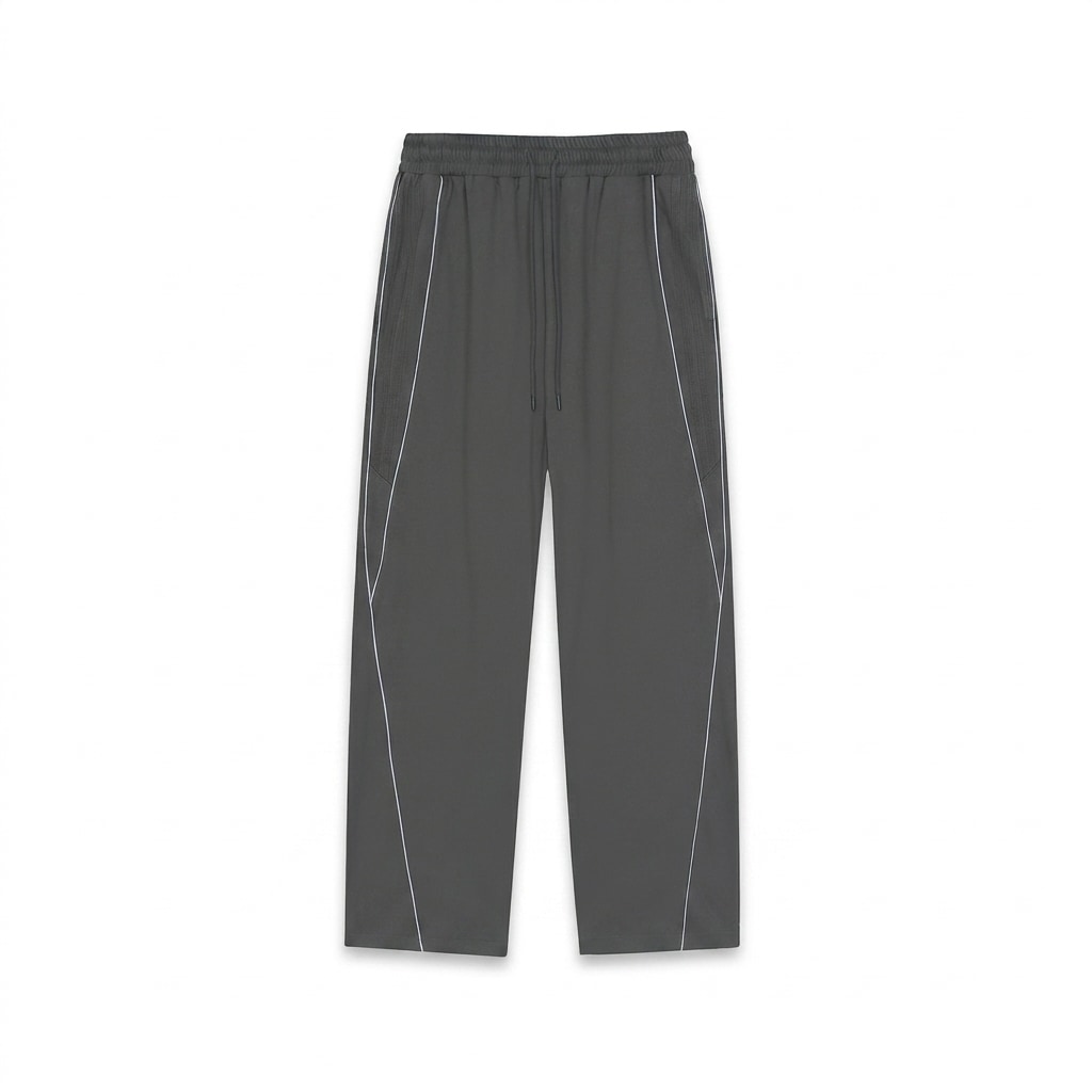 Reflection Striped Straight-Leg Sweatpants — hero product shot