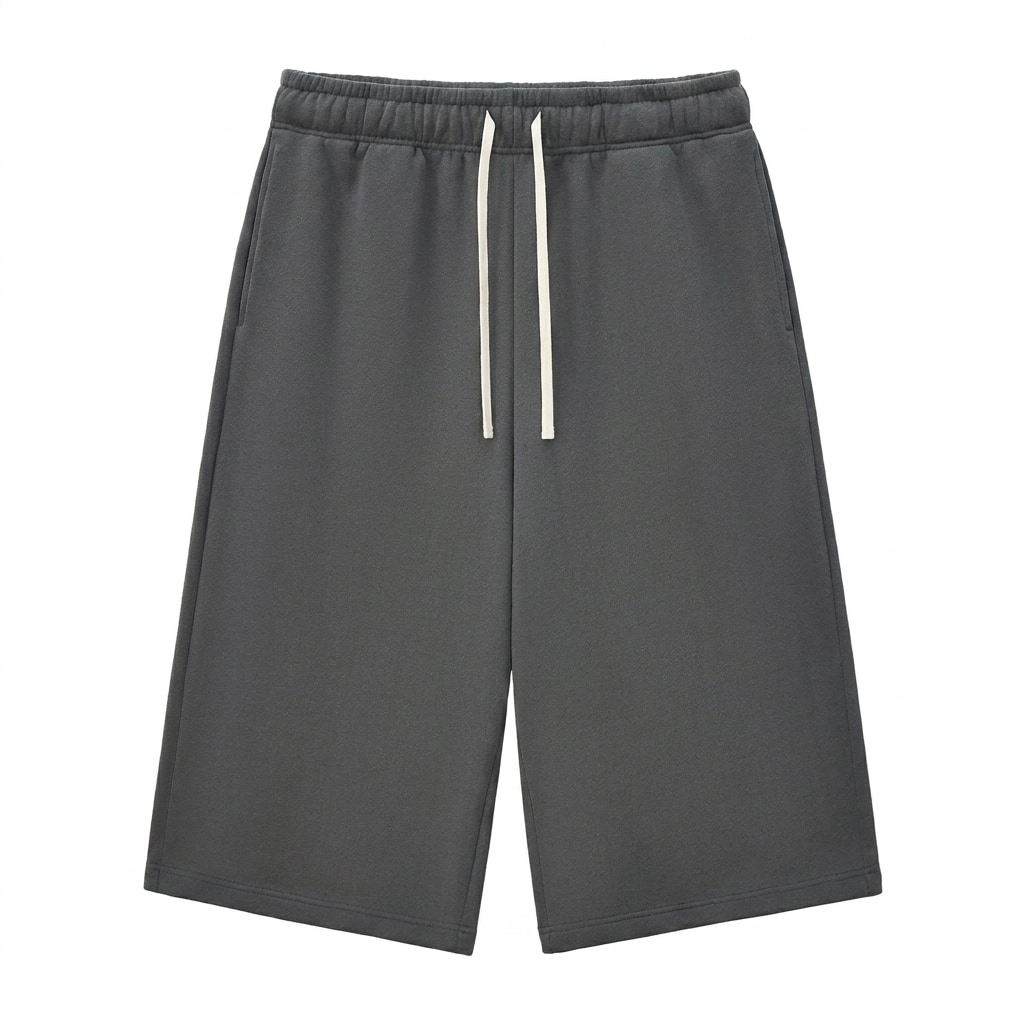 Relaxed Fit Drawstring Sweatshorts — hero product shot