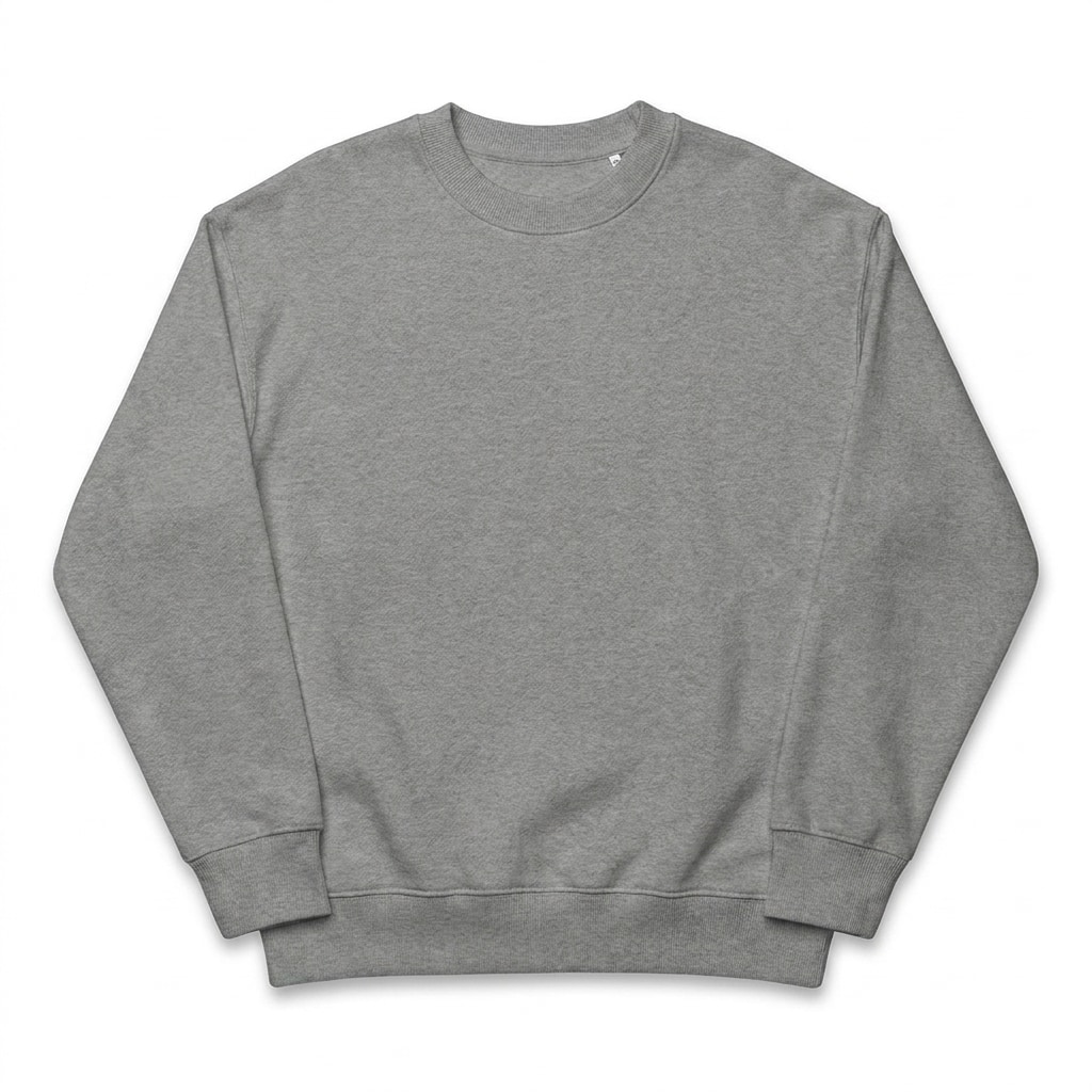 Relaxed Fit Knitted Crewneck Sweater — hero product shot