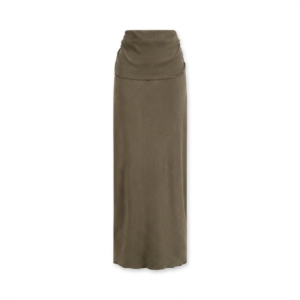 Reversible Washed Maxi Skirt — hero product shot