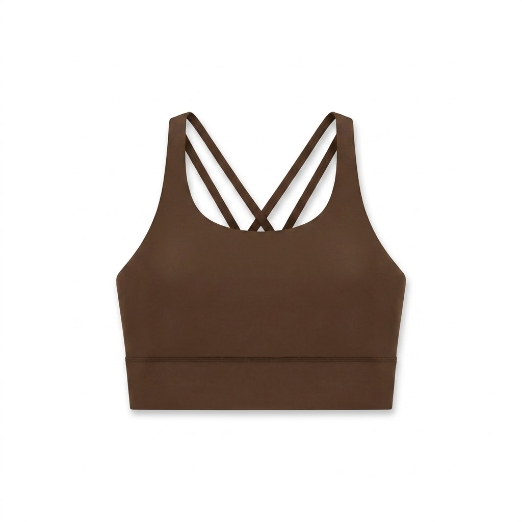 Strappy Criss-Cross Sports Bra — hero product shot