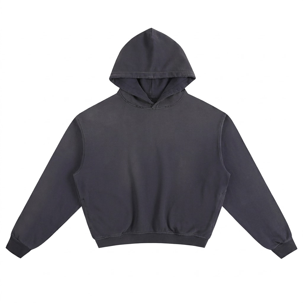 Sunfade Boxy Pullover Hoodie — hero product shot