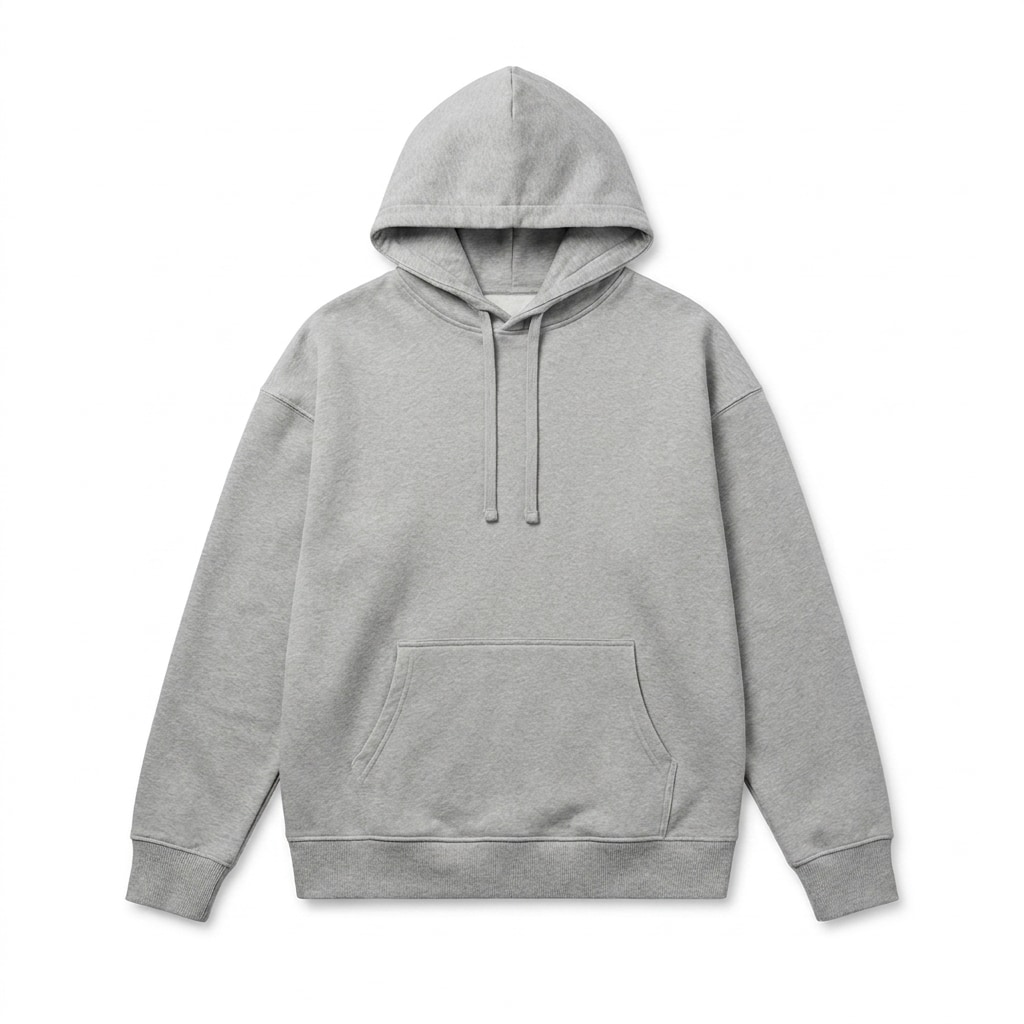 Unisex Organic Relaxed Hoodie — hero product shot