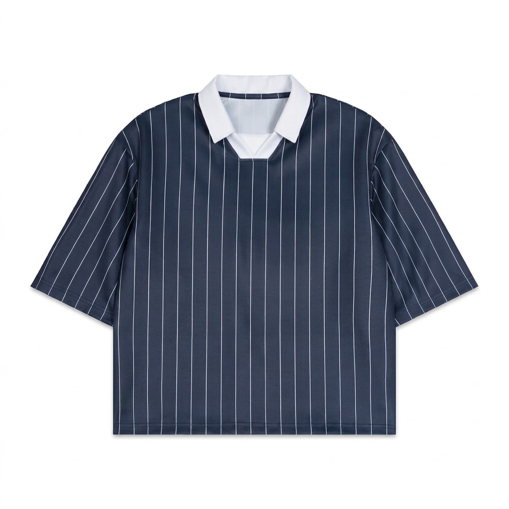 Unisex Pinstripe Soccer Jersey — hero product shot