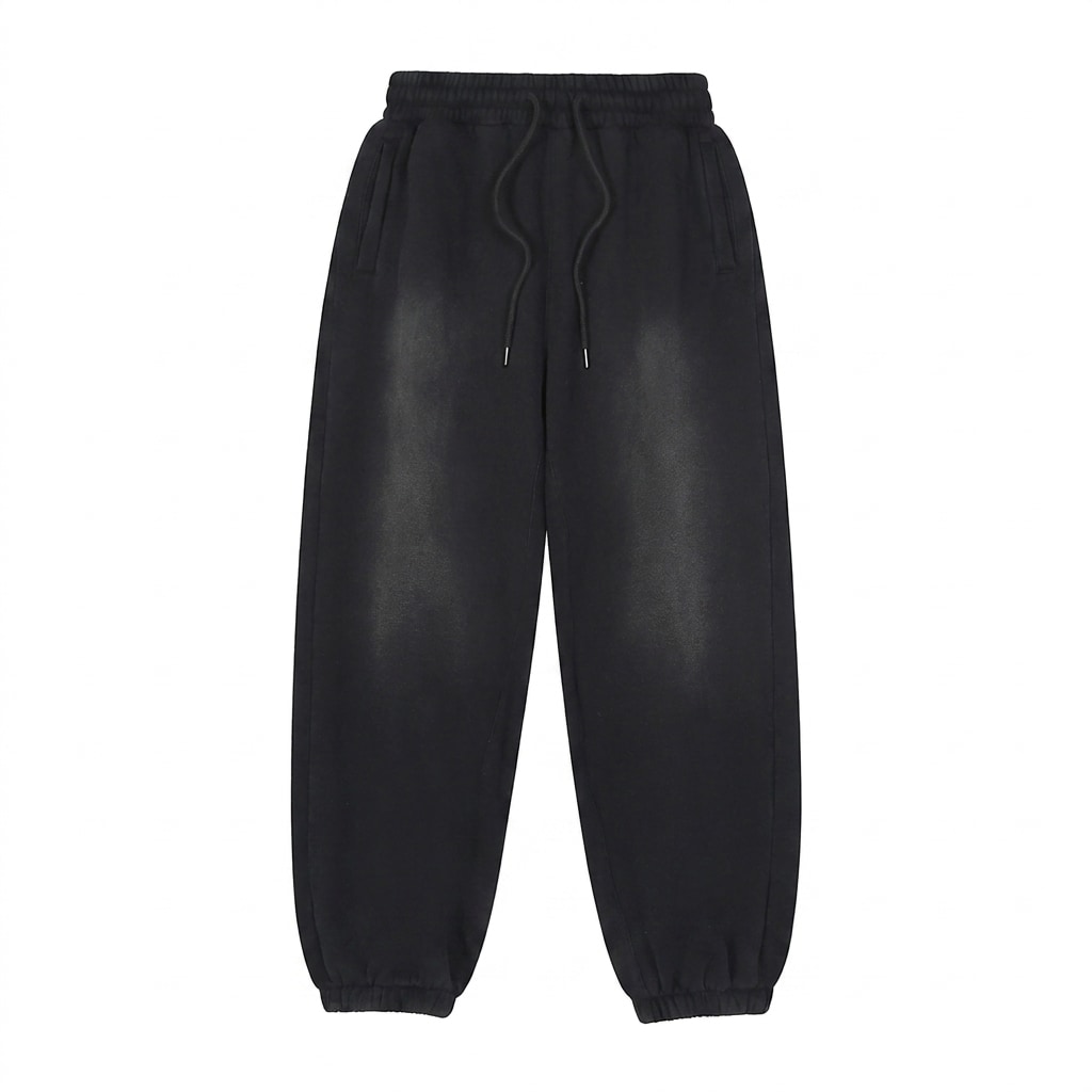 Vintage Washed Fleece Jogger Sweatpants — hero product shot