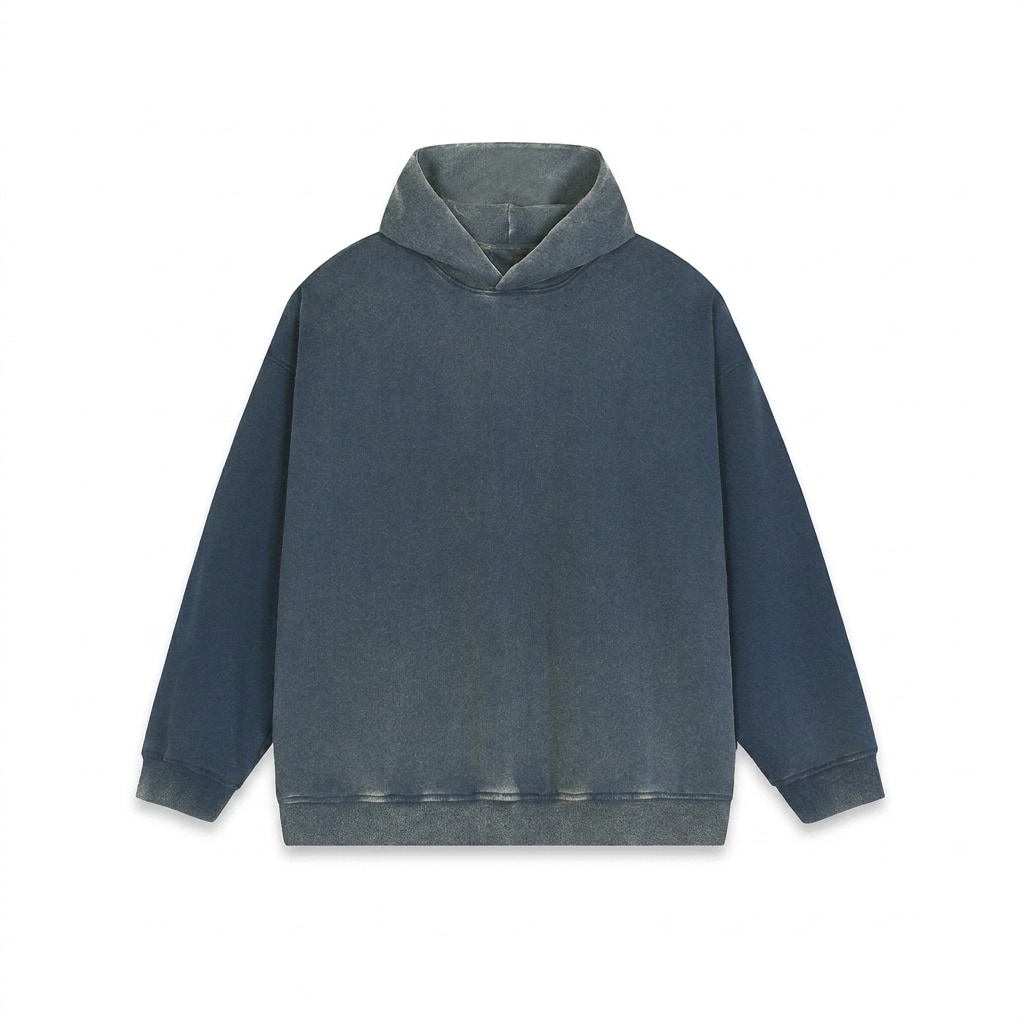 Vintage Washed Gradient Hoodie — hero product shot