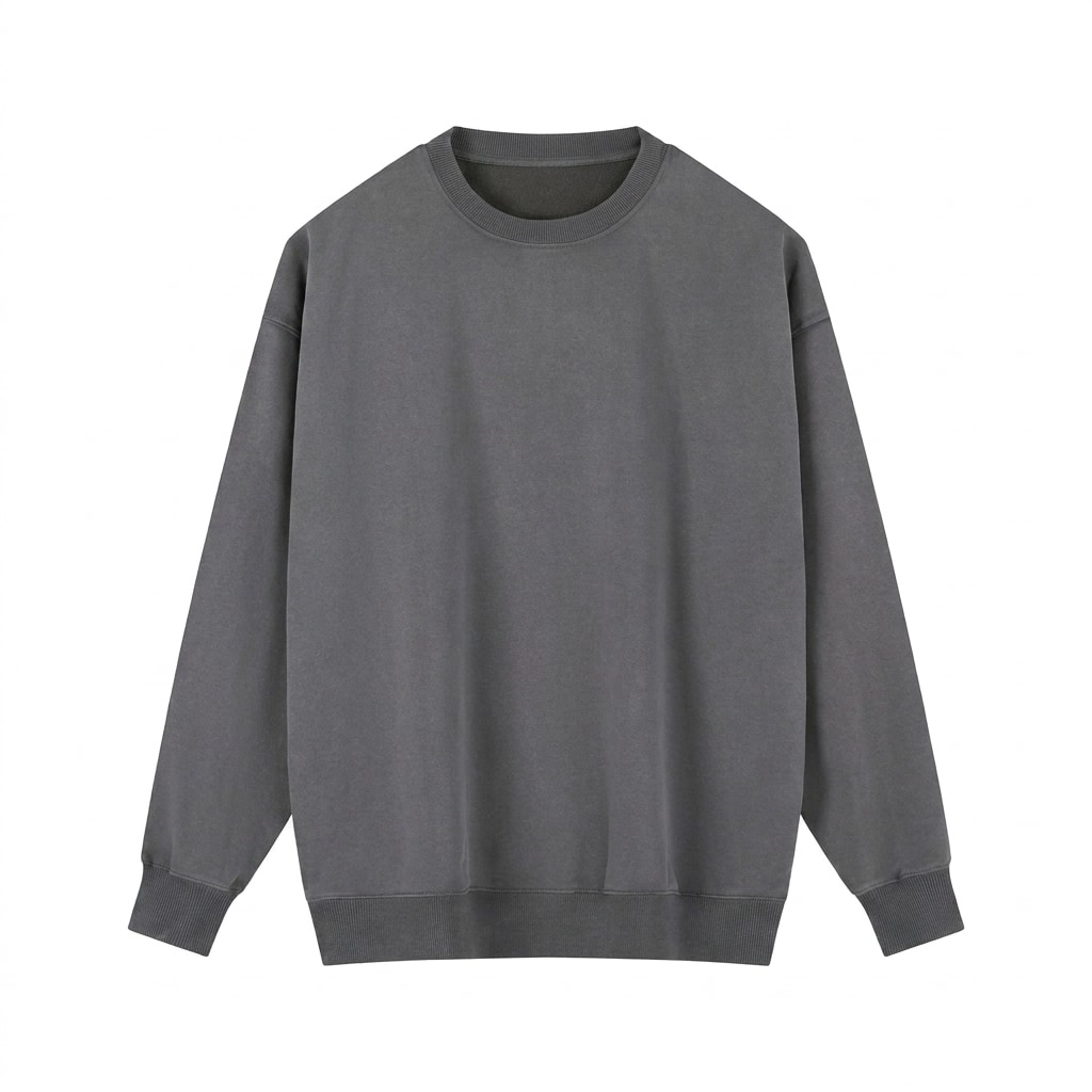 Vintage Washed Heavyweight Crewneck Sweatshirt — hero product shot