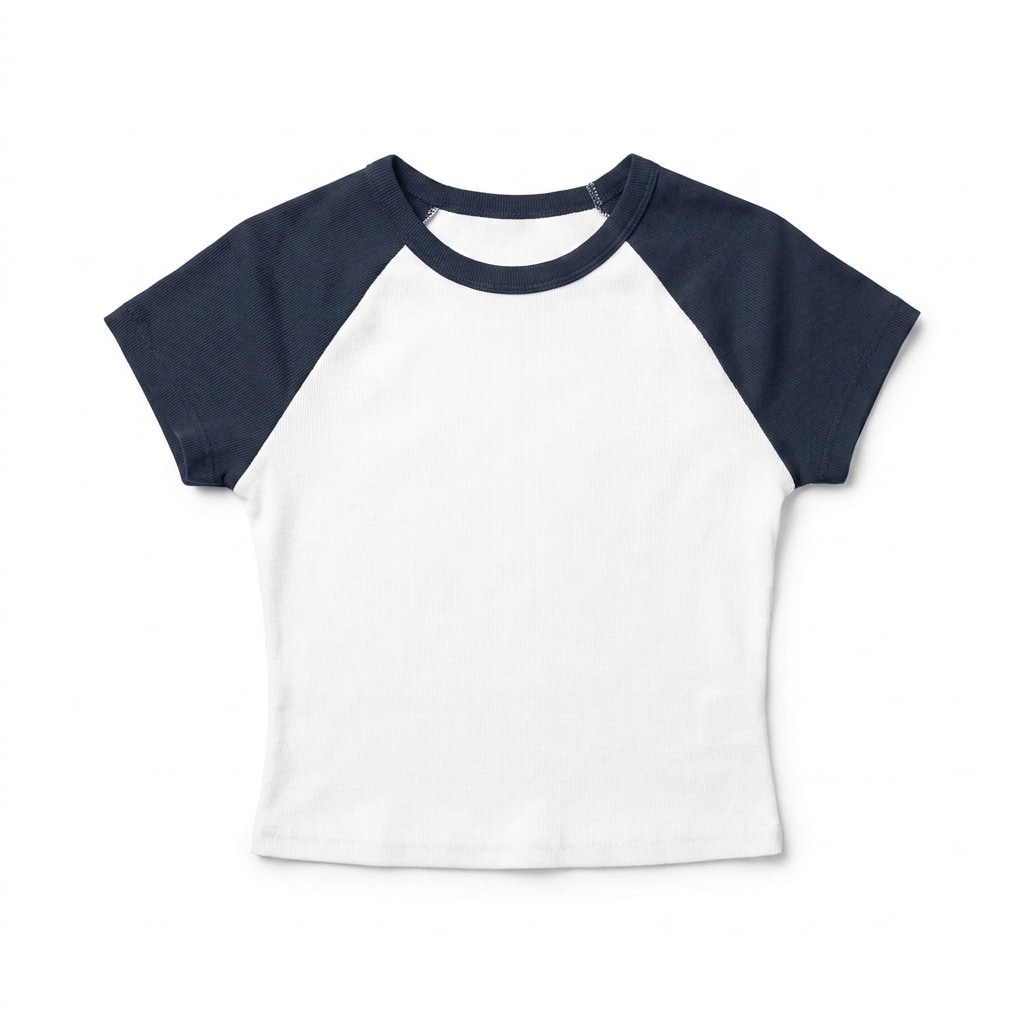 Women's Micro Rib Raglan Tee — hero product shot