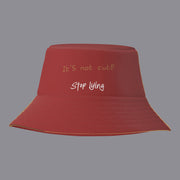 Reversible "stop lying" Bucket Hat