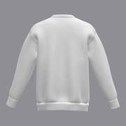 Crew Neck Sweatshirt-White